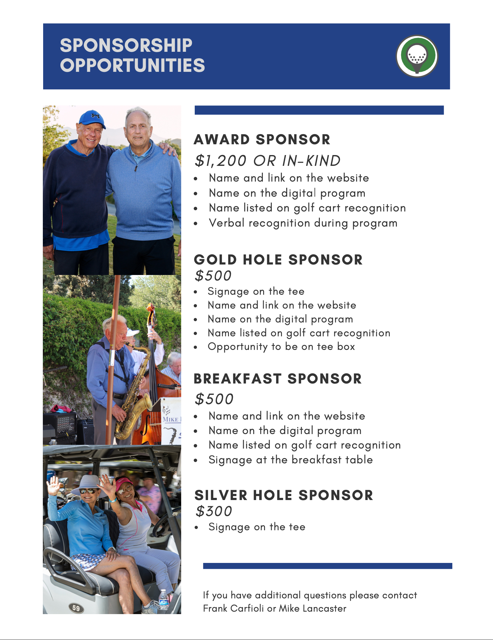 Save The Date: 2020 AlzOC Golf to End Alzheimer's